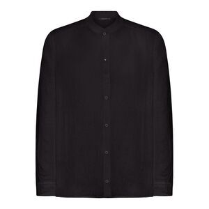 Transit Men Mandarin Collar Shirt